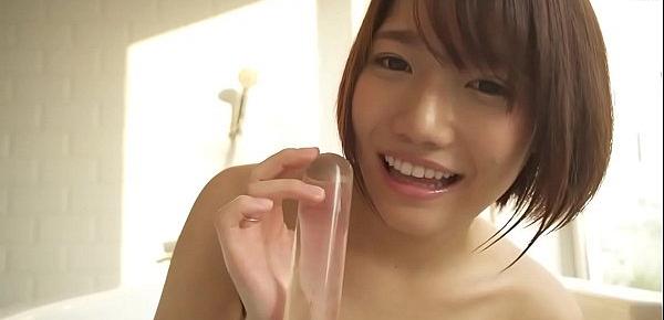  JAV star Mitsuha Kikukawa virtual bathtime handjob